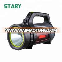 Professional high power rechargeable led searchlight china long range for police army