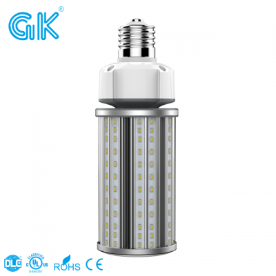 UL 27W Shoe box E27 Led Corn bulb Omni - Directional 150 lumens /W 5000k Replacement 100w HID / HPS Use in out door street