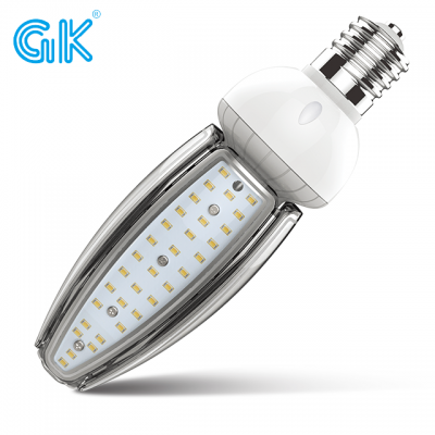 IP65 LED post top 30-50w VDE/DLC Patent Design compact size corn bulbs